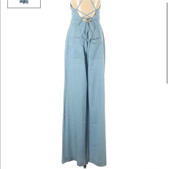 DOLCE VITA LOLIA JUMPSUIT - JEAN LACE-UP - Picture 6 of 7